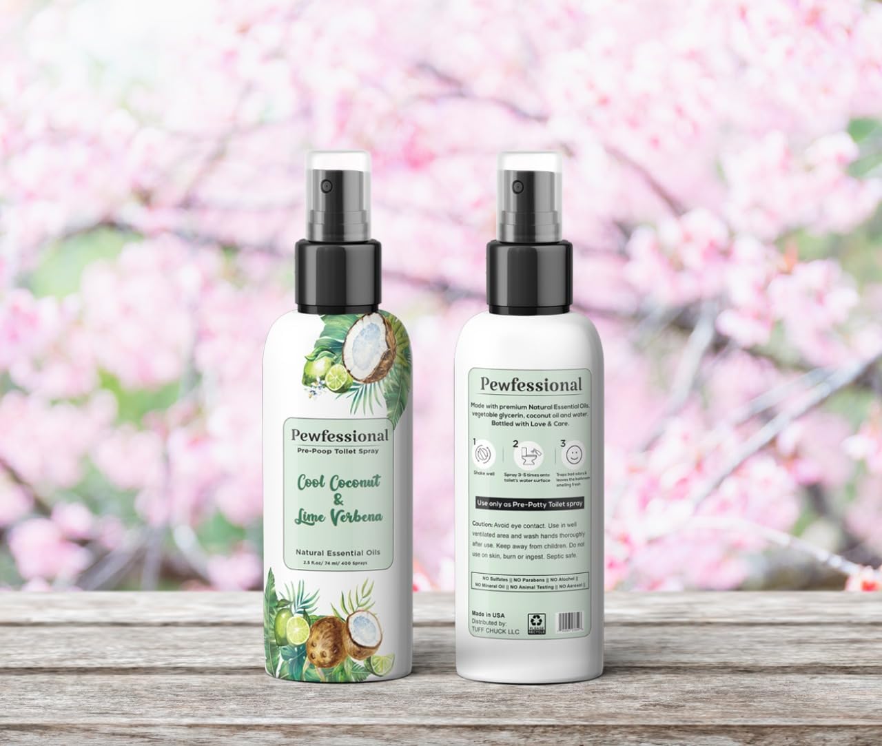 Poop Spray for toilet, Pre Poo Toilet Spray, Bathroom Odor Eliminator and Air Freshener, 2.5 Ounce 5 pack Travel Size