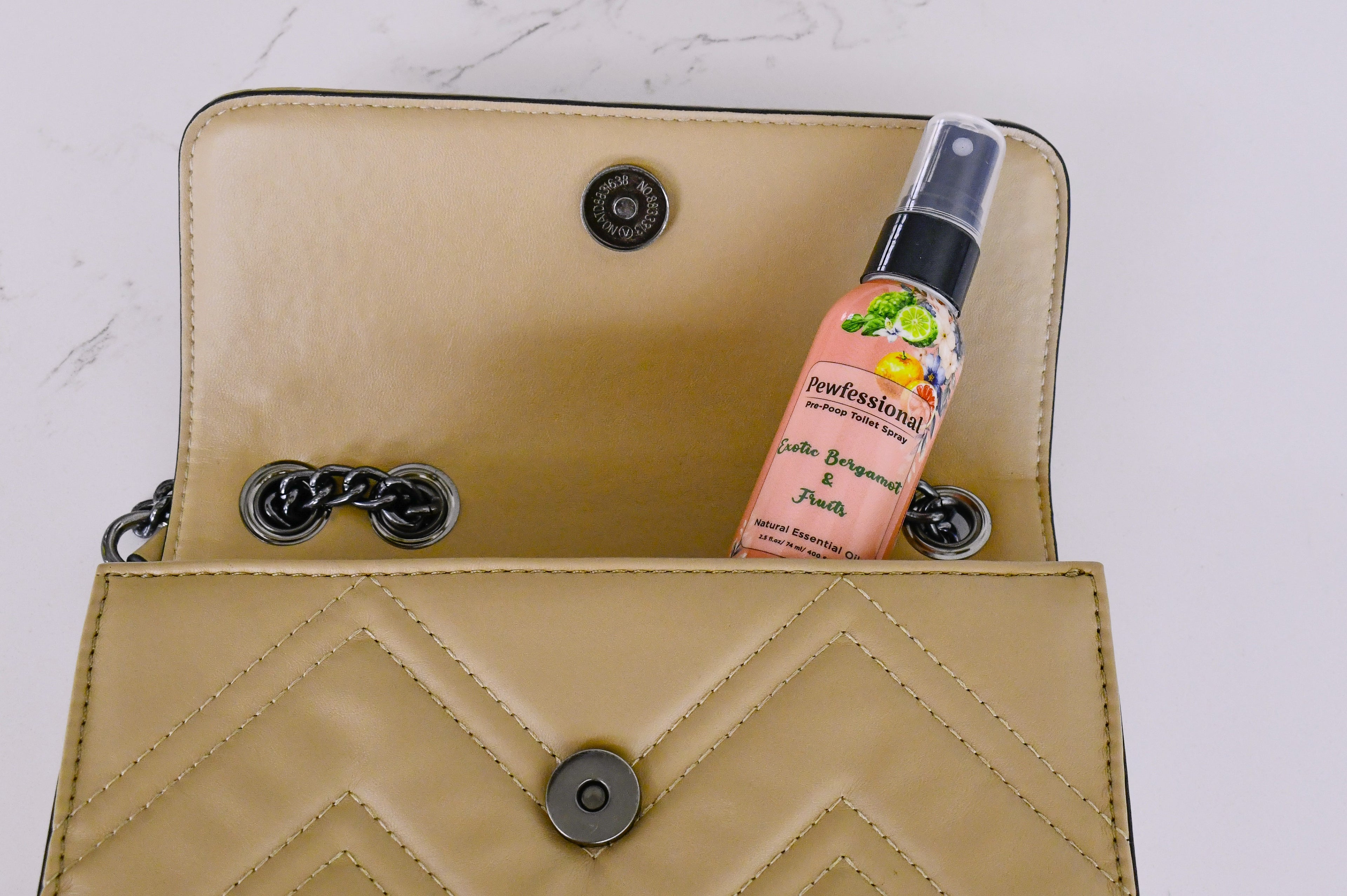 Poop Spray for toilet, Pre Poo Toilet Spray, Bathroom Odor Eliminator and Air Freshener, 2.5 Ounce 5 pack Travel Size