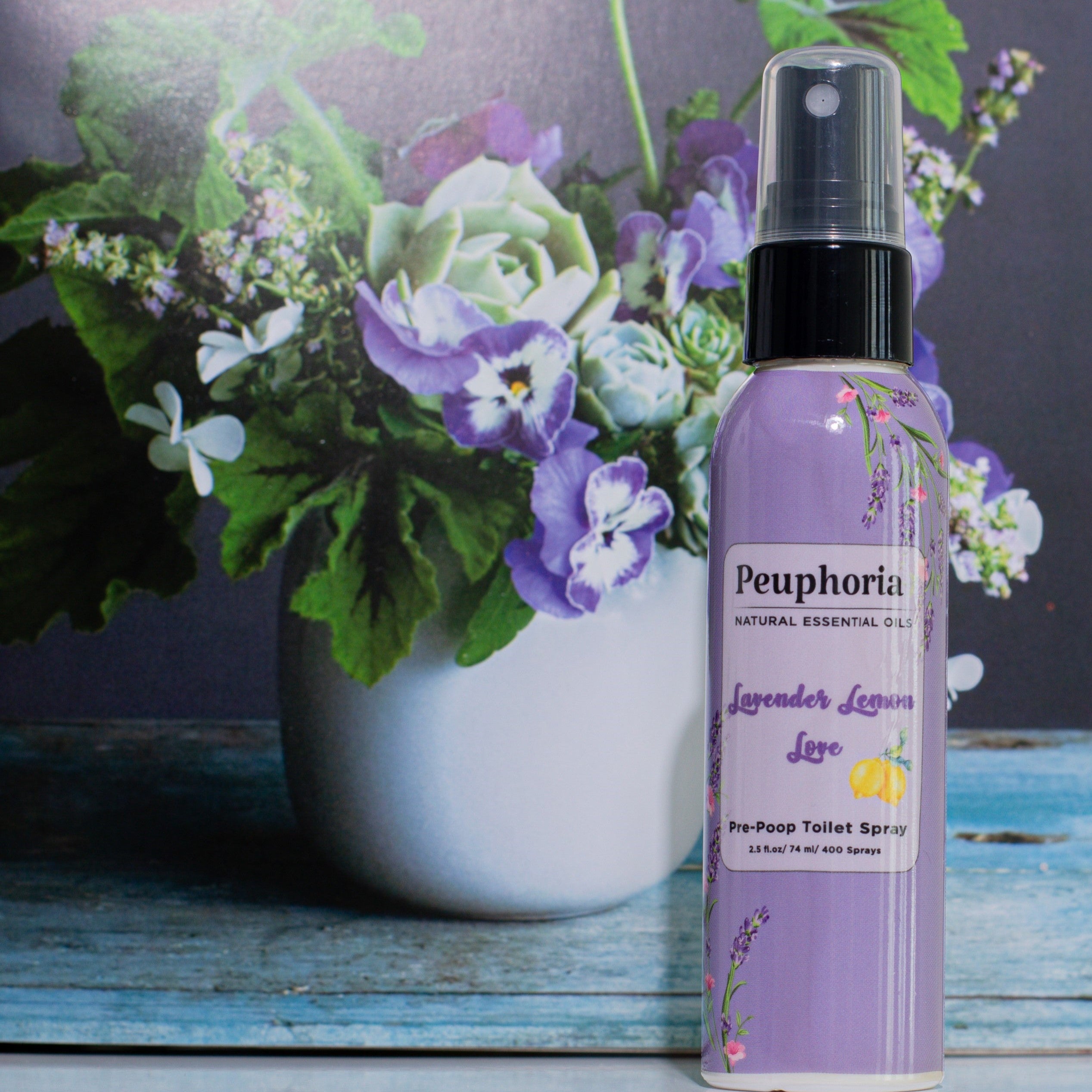 Pre Poo Toilet Spray, Poop Spray for toilet, Bathroom Odor Eliminator and Air Freshener, 2.5 Ounce, 5 pack Travel Size